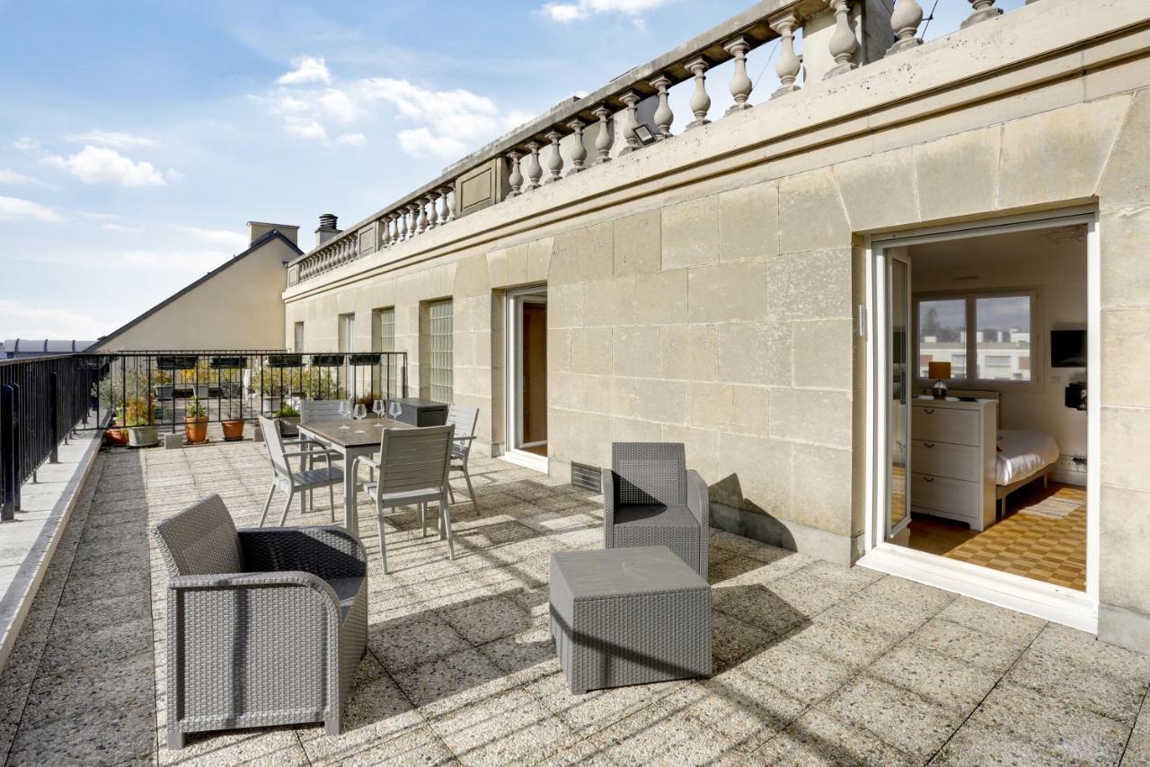 Le Nid Du Roi - Appartement Terrasse - Versailles Bagian luar foto